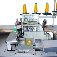 NT-8200T-05X5/56/7/P/A PHENUMATIC HEAVY 5 THREADS OVERLOCK SEWING MACHINE AUTOMATIC W/DIRECT DRIVE MOTOR