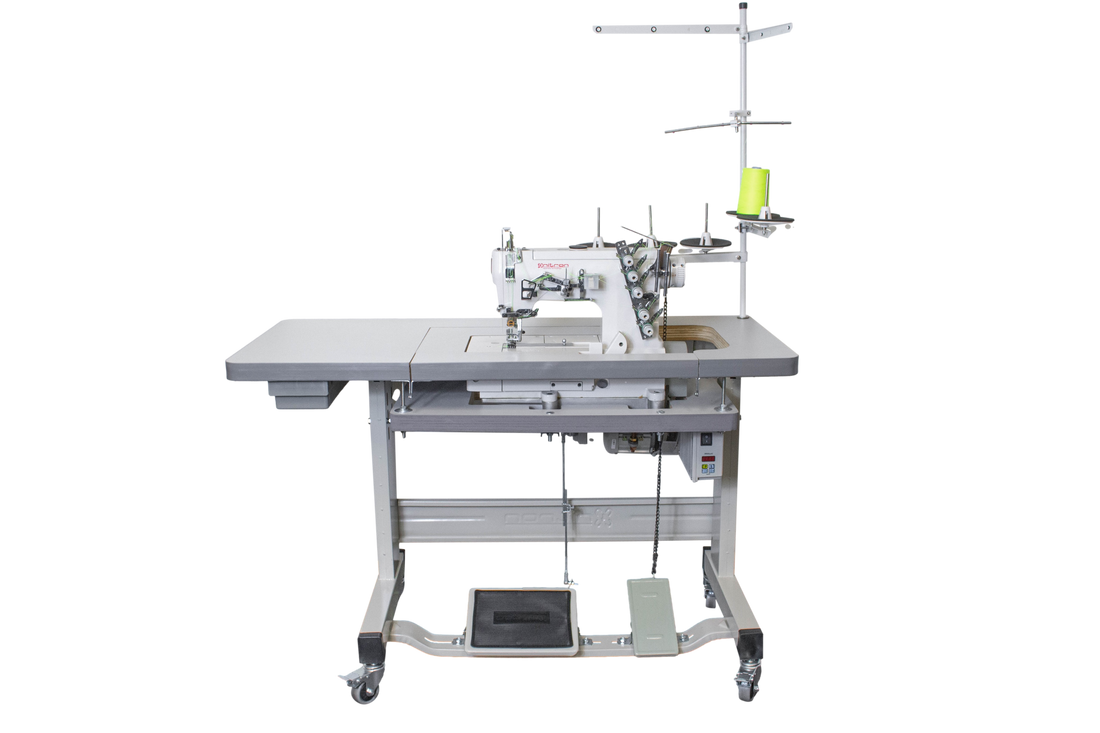 NT-L500-01 FLAT SEMI AUTOMATIC COVERSTITCH SEWING MACHINE