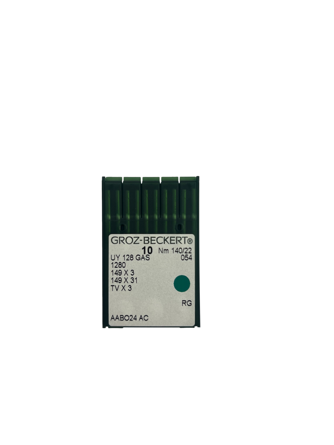 REGULAR NEEDLES FOR NT-6700-D-7/P-FL MACHINE (NEEDLE SIZE 22)-PACK OF 10