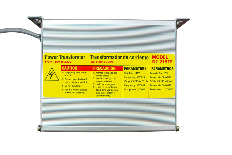 NT-215TF 1000W power transformer 110V to 220V