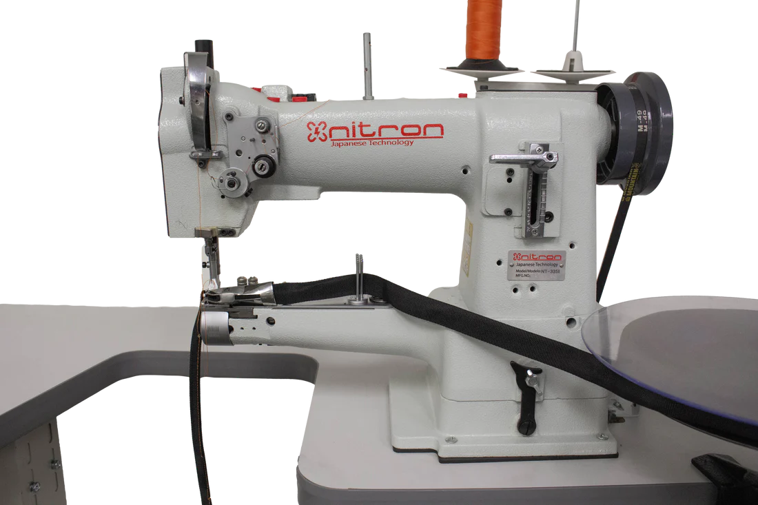 NT-335B CYLINDER BED SHOE REPAIR/PATCH ATTACHING WALKING FOOT SEWING MACHINE