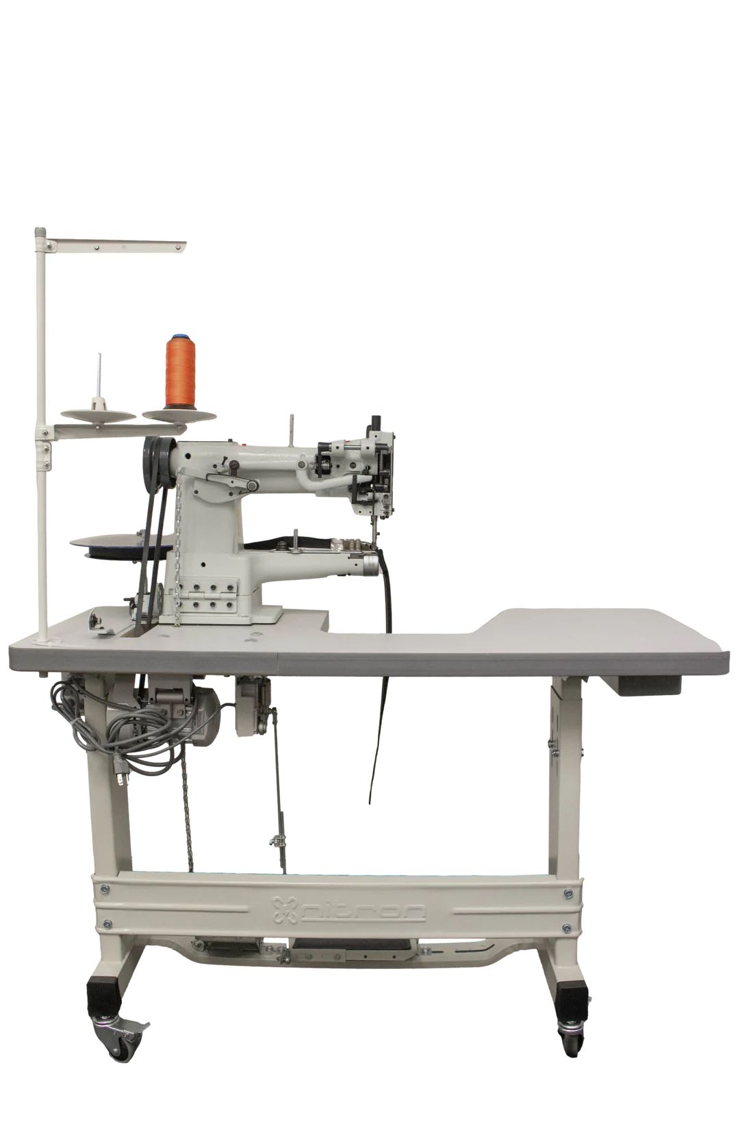 NT-335B CYLINDER BED SHOE REPAIR/PATCH ATTACHING WALKING FOOT SEWING MACHINE