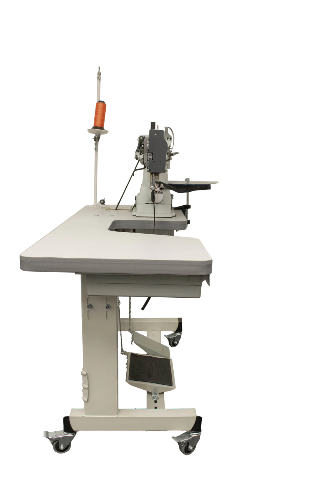 NT-335B CYLINDER BED SHOE REPAIR/PATCH ATTACHING WALKING FOOT SEWING MACHINE