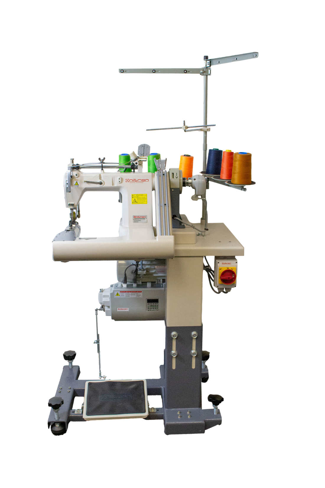 NT-927-2-PL MÁQUINA DE COSER DE BRAZO DE TRIPLE PUNTADA