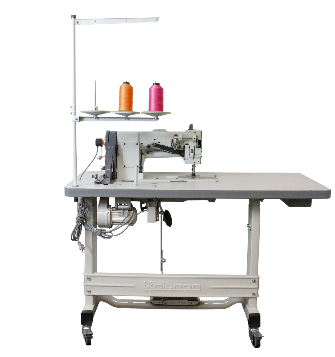 NT-4420 MÁQUINA DE PIE PARA CAMINAR DE DOBLE AGUJA PARA TRABAJO PESADO
