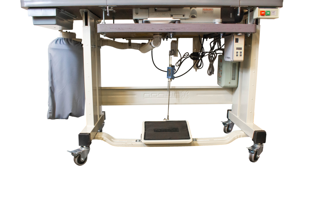 NT-500-05CB/E ELASTIC SETTING DEVICE W/FEEDING DEVICE DIRECT DRIVE 3 NEEDLE 5 THREADS RIGHT SIDE CUTTING EDGE COVERSTITCH SEWING MACHINE