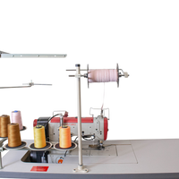 NT-500-05CB/E ELASTIC SETTING DEVICE W/FEEDING DEVICE DIRECT DRIVE 3 NEEDLE 5 THREADS RIGHT SIDE CUTTING EDGE COVERSTITCH SEWING MACHINE