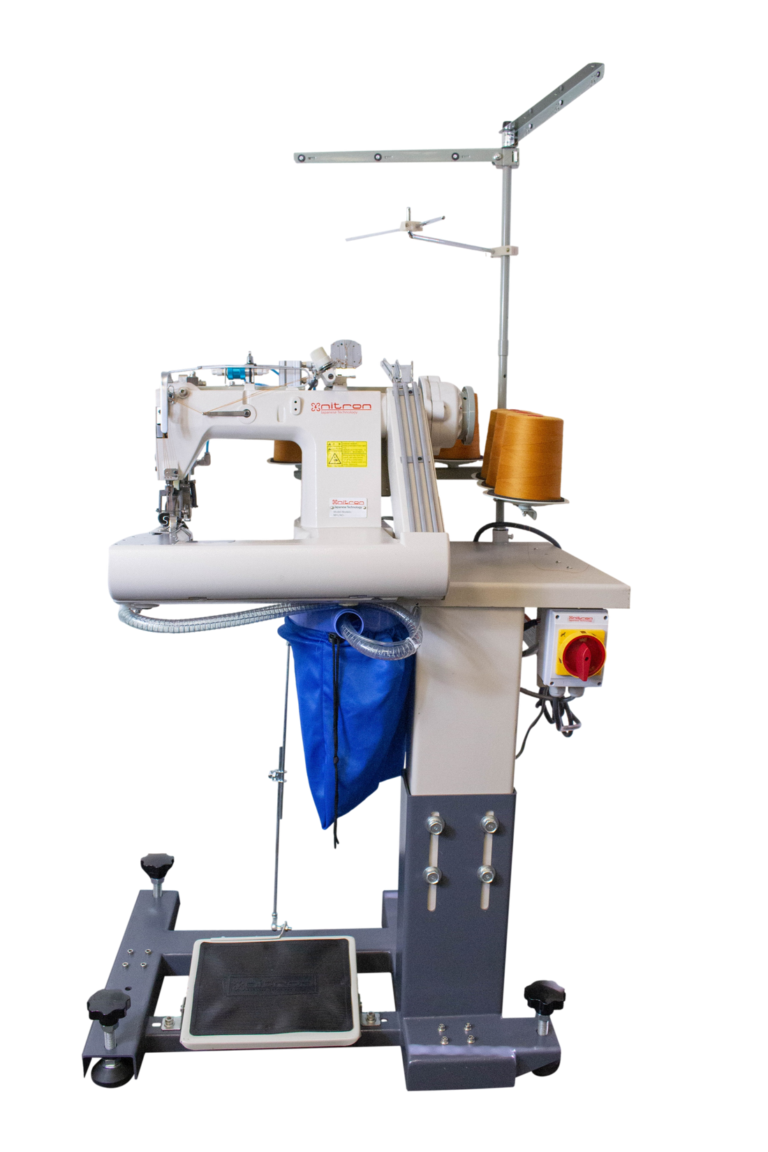 NT-928PF-CV MÁQUINA DE COSER CIERRE DE JEANS CON DISPOSITIVO CORTADOR DE HILO