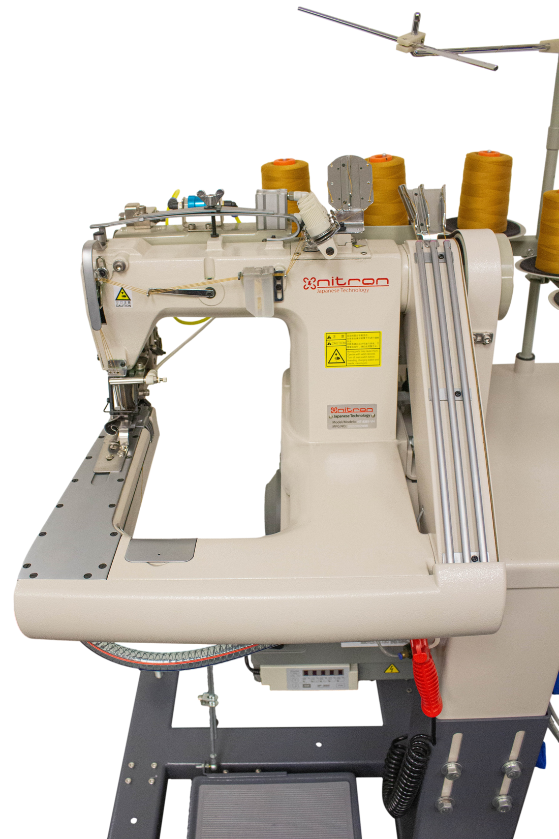 NT-8361VH Máquina de coser para cerrar jeans con dispositivo de corte de hilo