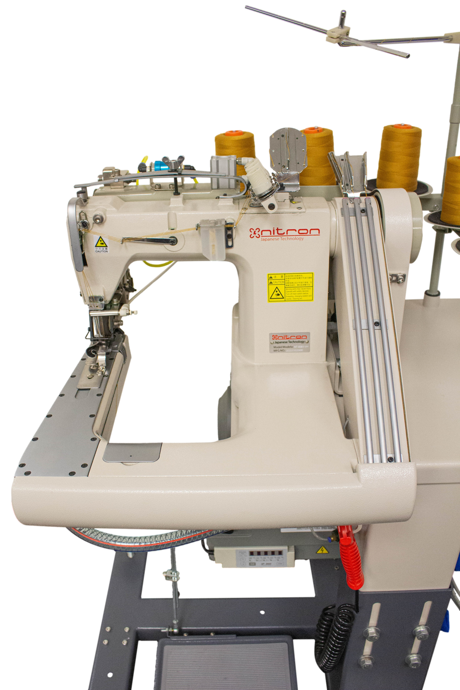 NT-8361VH Máquina de coser para cerrar jeans con dispositivo de corte de hilo