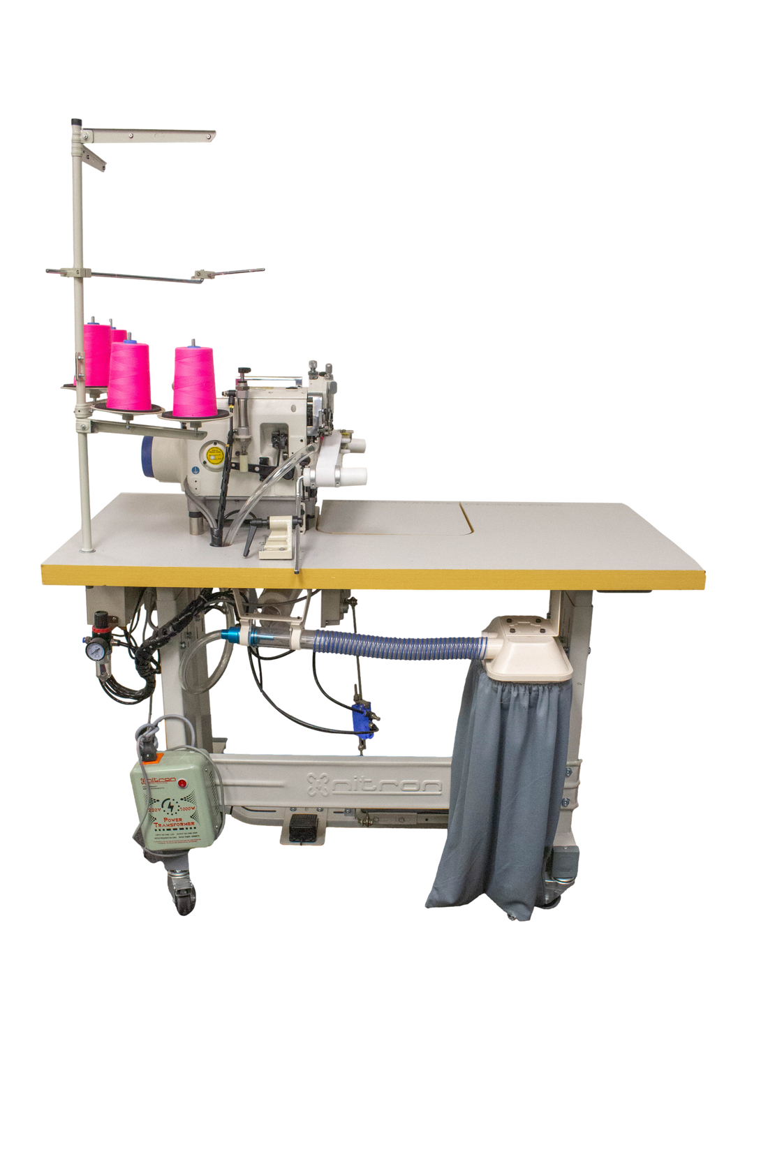 NT-8400T-040M2-247-P-ACC MÁQUINA DE COSER OVERLOCK AUTOMÁTICA CON DISPOSITIVO ELÁSTICO 