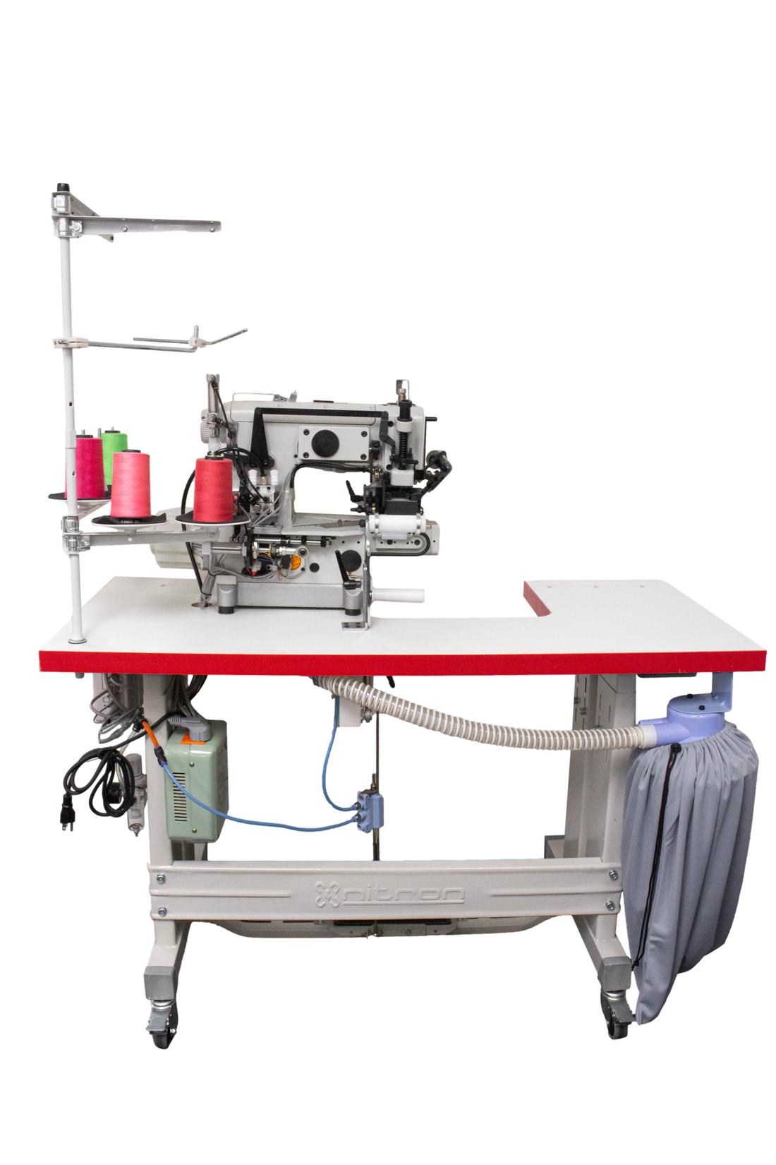 NT-L664PD-33ACX356/FT/PP/UT Máquina de coser Covestitch con ajuste automático de cintura elástica