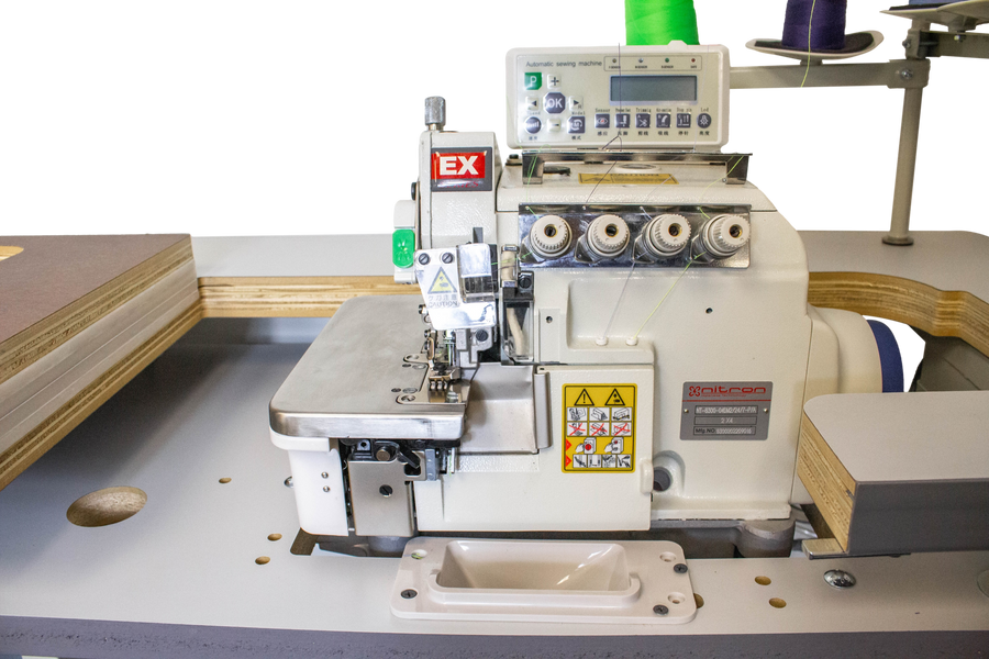 NT-8300-04DM2/24/7-P/A (MÁQUINA DE COSER OVERLOCK AUTOMATICA DE 4 HILOS C/SCENSOR)