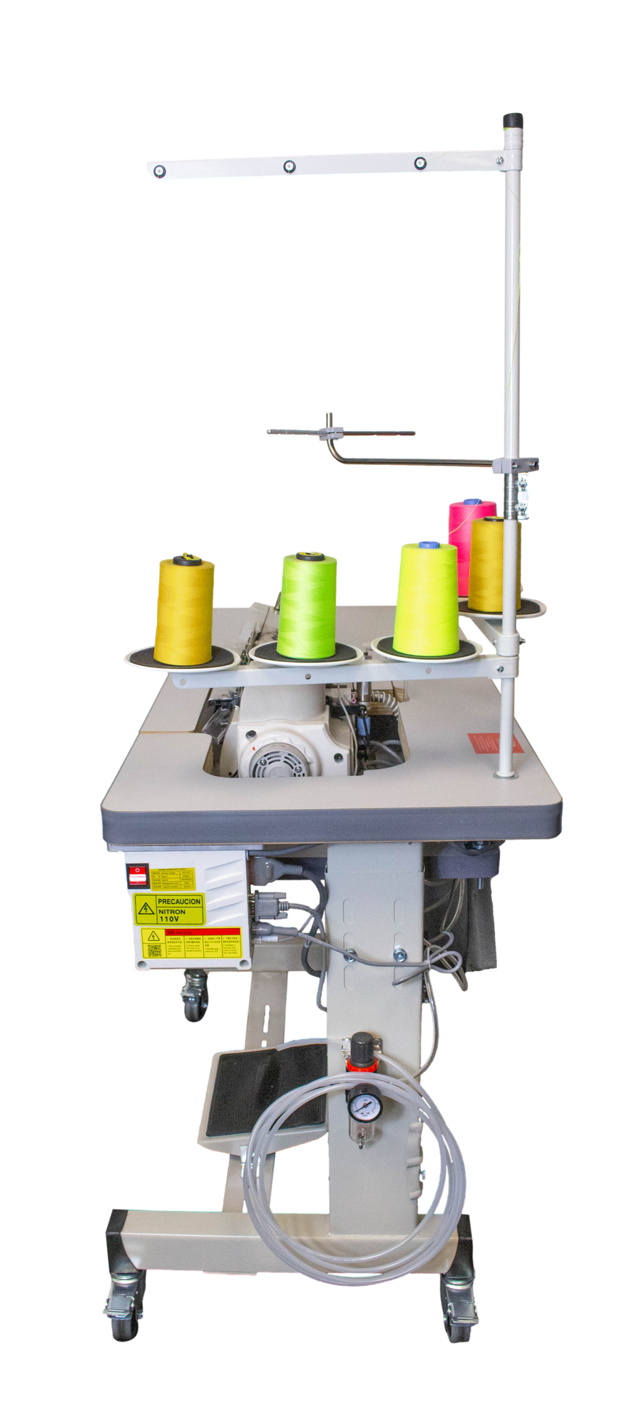 NT-732D-84 (MÁQUINA DE COSER OVERLOCK DE 5 HILOS CON SERVOMOTOR)