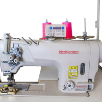 NT-8722-GS DOUBLE NEEDLE AUTOMATIC SEWING MACHINE W/ COPPER FOR HATS