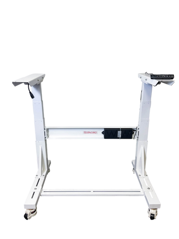 SOPORTE PARA MÁQUINA DE COSER AUTOMÁTICA NT-500 CON RUEDAS DE TRABAJO PESADO
