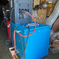 HIGH QUALITY AIR COMPRESSOR BLUE HEAVY DUTY WITH EXTRA STORAGE TANK AND DRYER