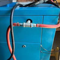 HIGH QUALITY AIR COMPRESSOR BLUE HEAVY DUTY WITH EXTRA STORAGE TANK AND DRYER