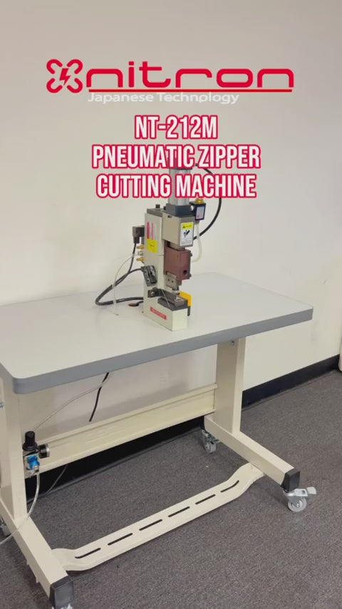 NT-212M PNEUMATIC ZIPPER CUTTING MACHINE