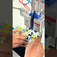 NT-4352 PHENUMATIC STAPLE LABEL ATTACHING MACHINE