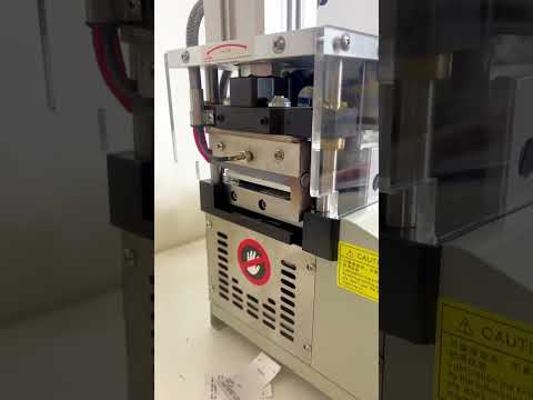 JM-120PLHS MÁQUINA DE CORTE EN FRÍO Y CALIENTE DE ETIQUETAS PENUMÁTICAS DE NUEVA GENERACIÓN