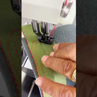 NT-JK-341 HEAVY DOUBLE NEEDLE WALKING FOOT CYLINDER SEWING MACHINE