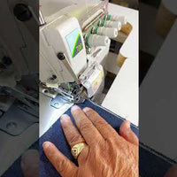 NT-732D-84 (5 THREADS OVERLOCK SEWING MACHINE W/SERVO MOTOR)