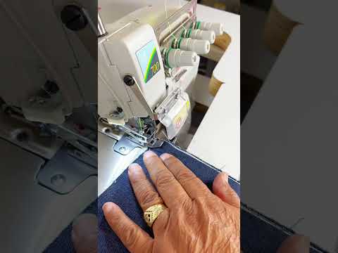 NT-732D-84 (5 THREADS OVERLOCK SEWING MACHINE W/SERVO MOTOR)