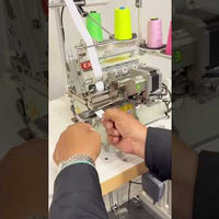 NT-8100-04DM2-24-7/P/AT 4 THREADS OVERLOCK ELASTIC FEEDING SEWING MACHINE