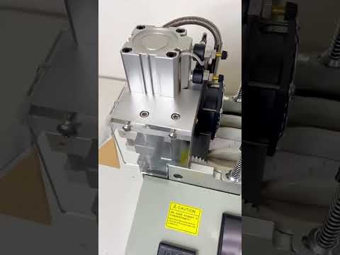 JM-120PHS NEW GENERATION PENUMATIC LABEL HOT CUTTING MACHINE