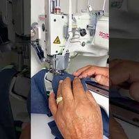 NT-L6200-01-MS-60D-7/TA MÁQUINA DE COSER DE BLOQUEO PLANO CON ACCESORIO DE CINTA