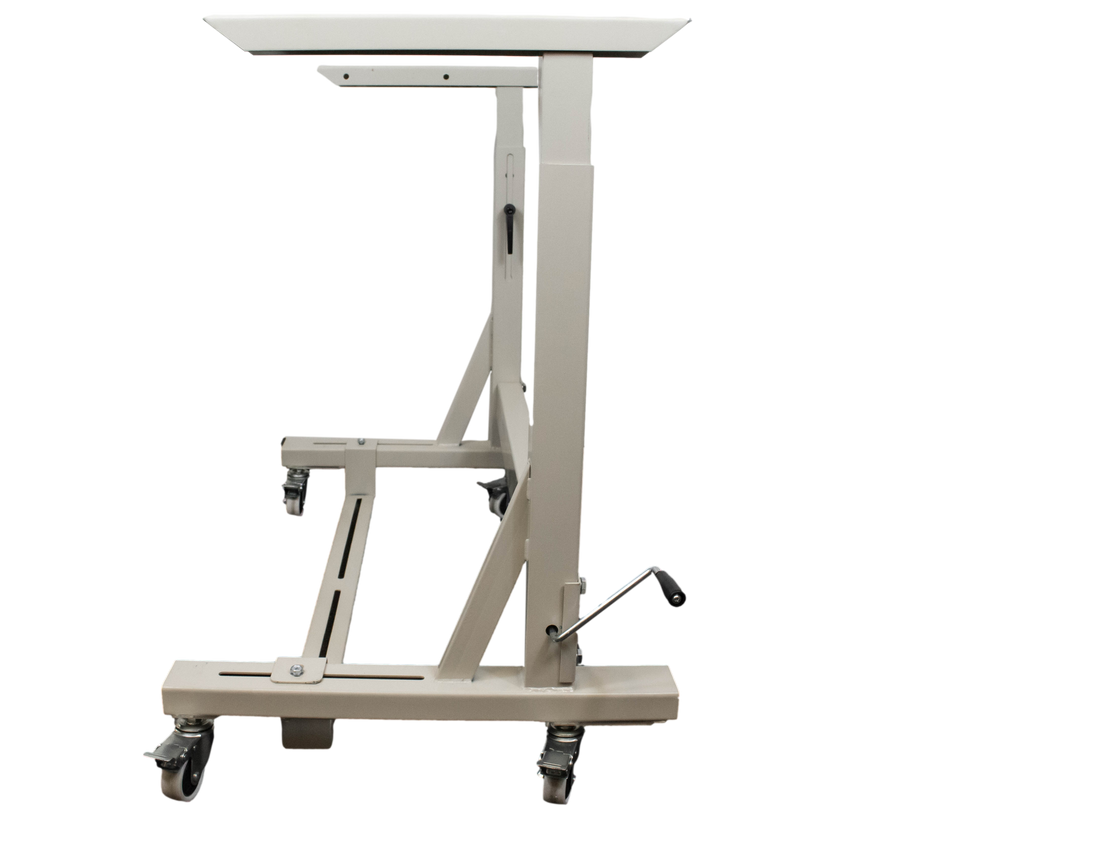 NT-250 MANUAL HEAVY STAND WITH WHEELS
