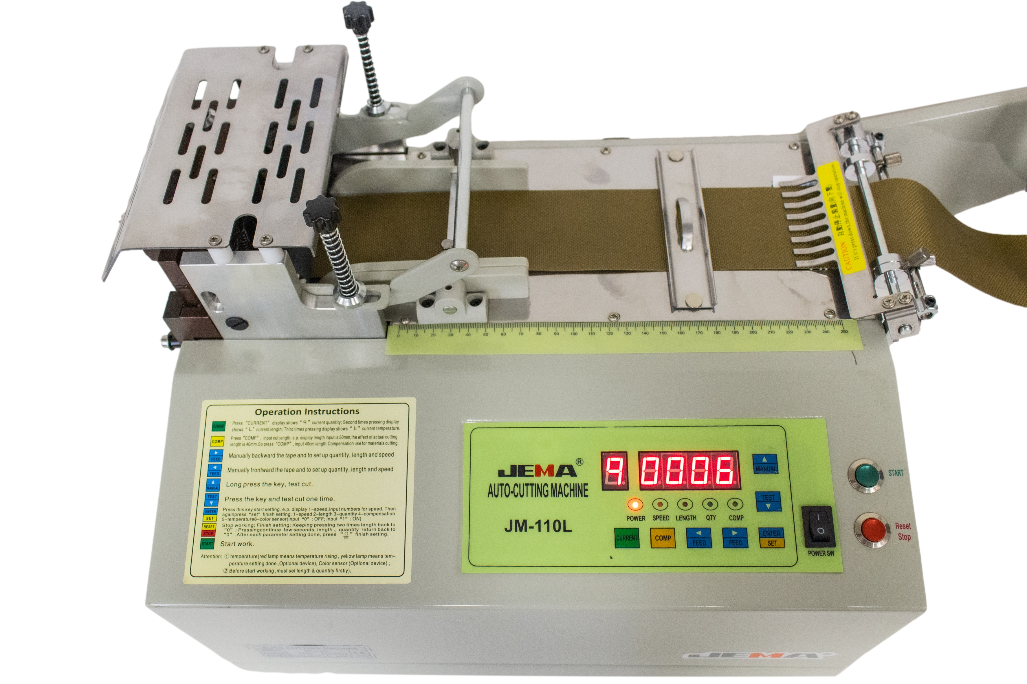 JM-110L NEW VERSION COLD AUTO CUTTING MACHINE – ROYALESM