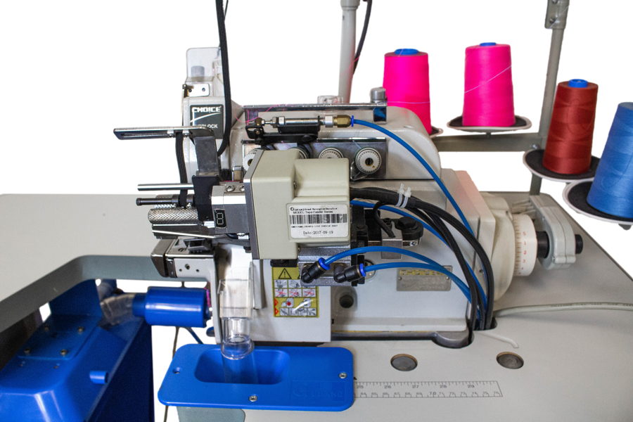 NT-5114EX-D-RC OVERLOCK SEWING MACHINE W/ELASTIC FEEDING DEVICE