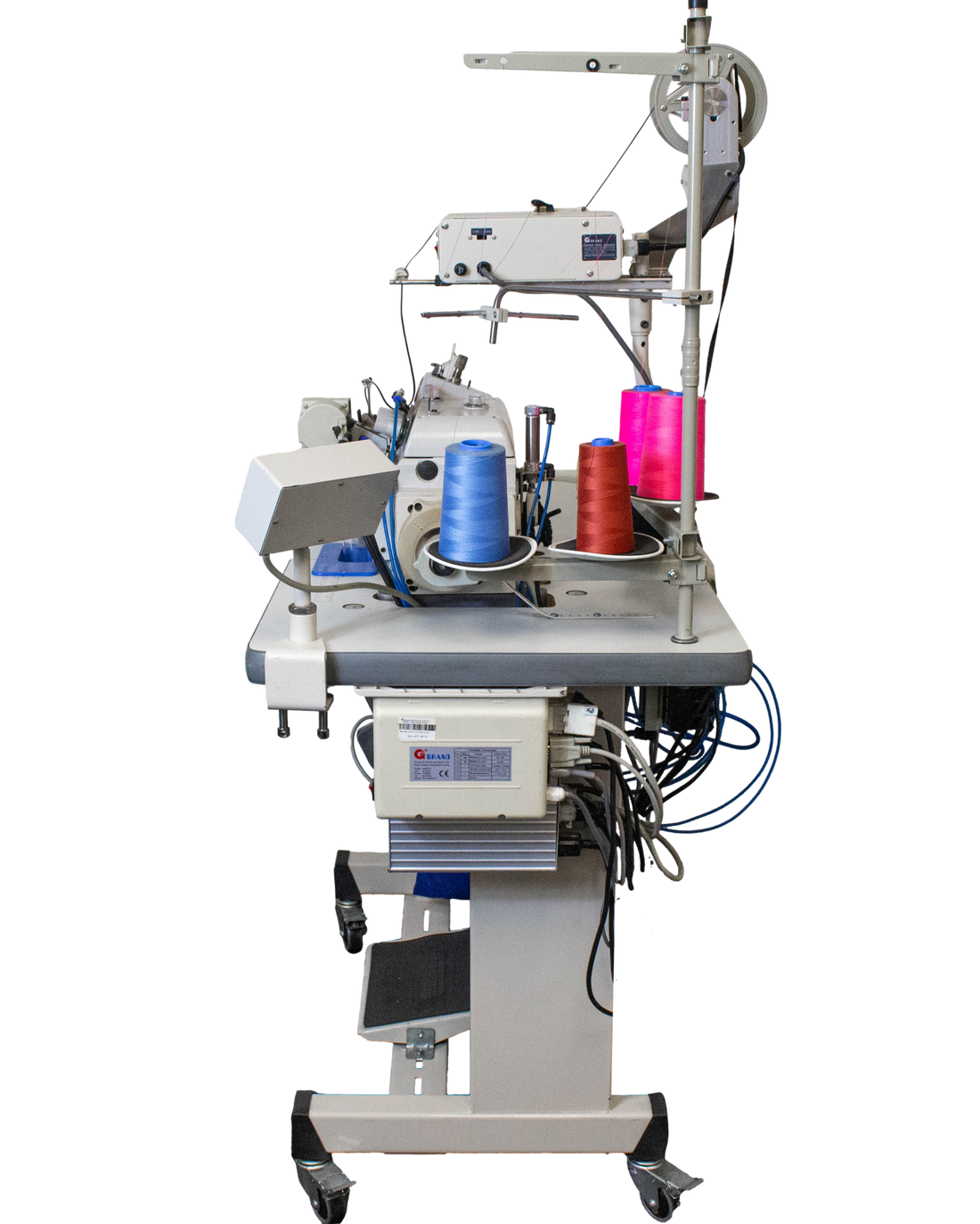 NT-5114EX-D-RC OVERLOCK SEWING MACHINE W/ELASTIC FEEDING DEVICE