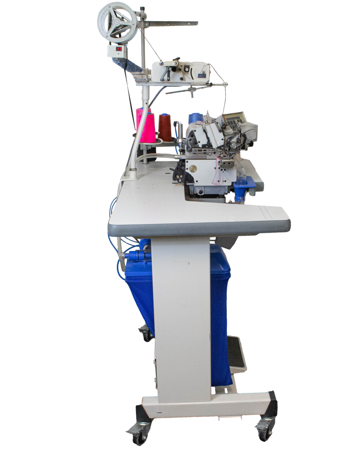 NT-5114EX-D-RC OVERLOCK SEWING MACHINE W/ELASTIC FEEDING DEVICE