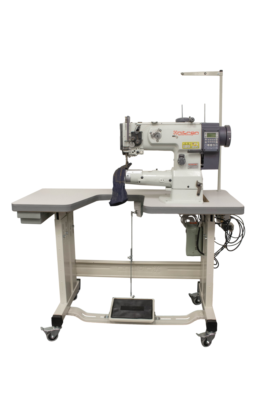 NT-8342-7D AUTOMATIC CYLINDER SINGLE NEEDLE WALKING FOOT SEWING MACHINE