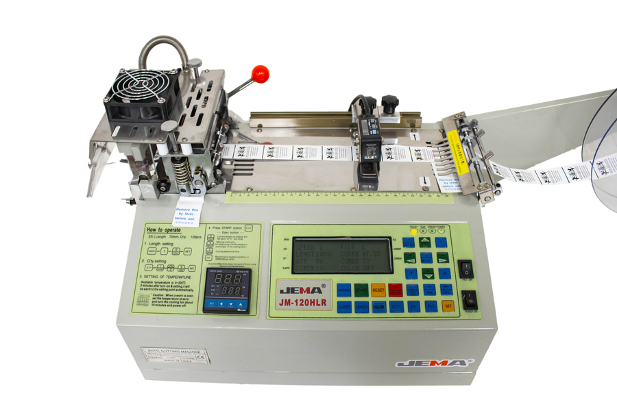 MÁQUINA CORTADORA DE ETIQUETAS JM-120HLR 