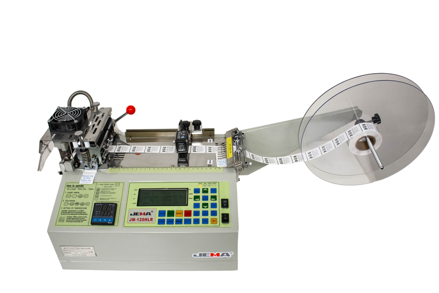 MÁQUINA CORTADORA DE ETIQUETAS JM-120HLR 