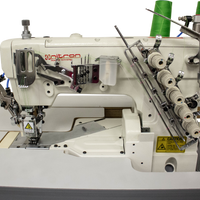 L6700-D-7 /P-A Full Automatic pneumatic cylinder bed Coverstitch sewing machine