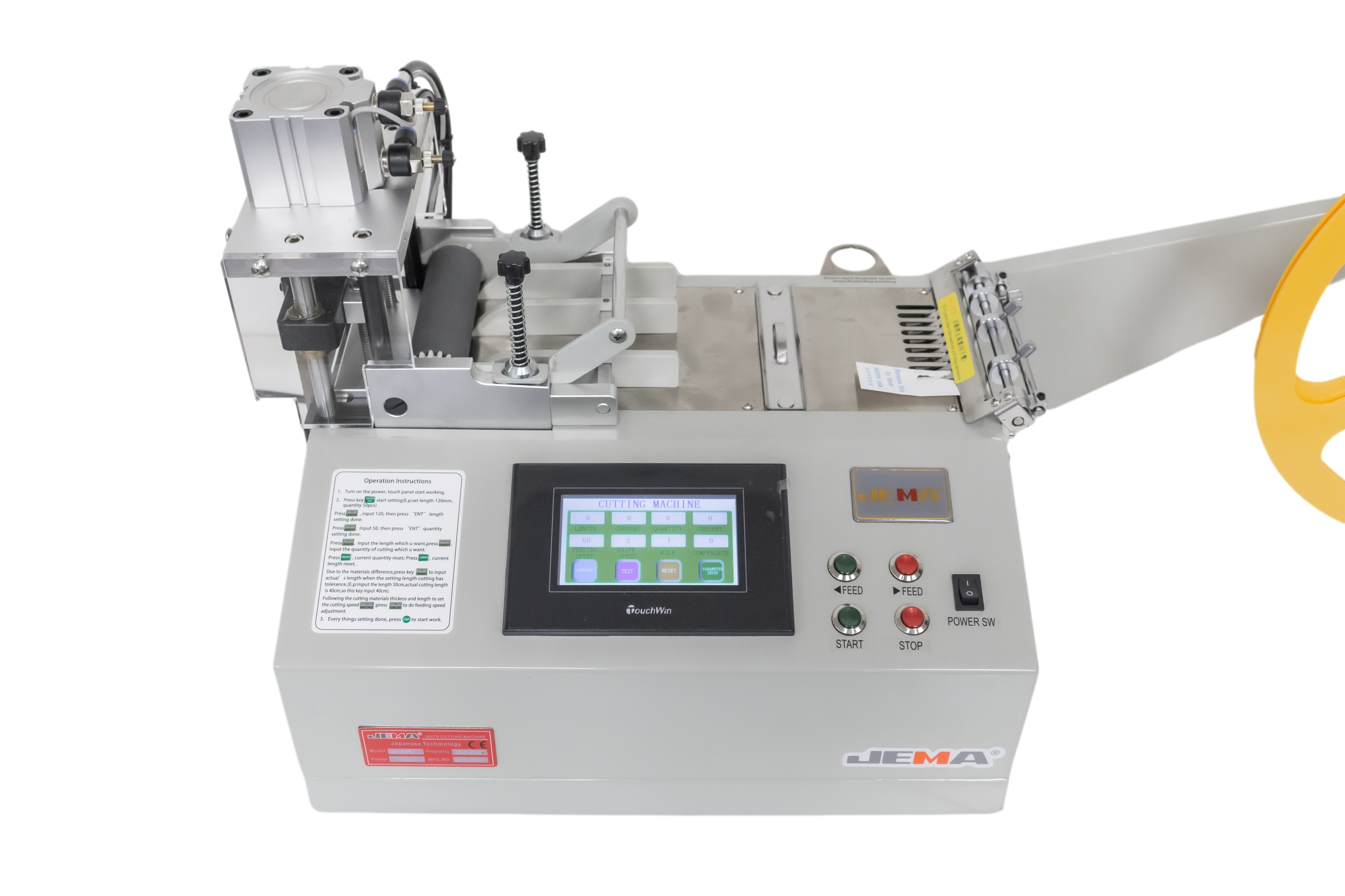 JM-120L NEW VERSION COLD AUTO CUTTING MACHINE – ROYALESM