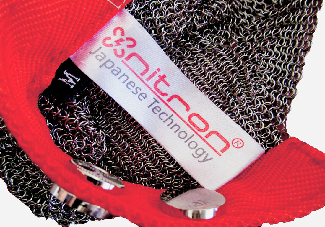 NT-101M GUANTE DE CORTE MEDIANO (ROJO)