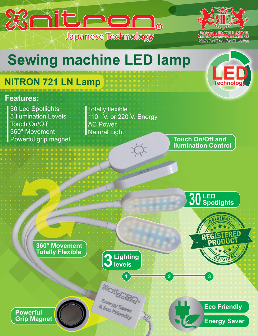 NT-721LN LAMPARA NITRON 30 LEDS 