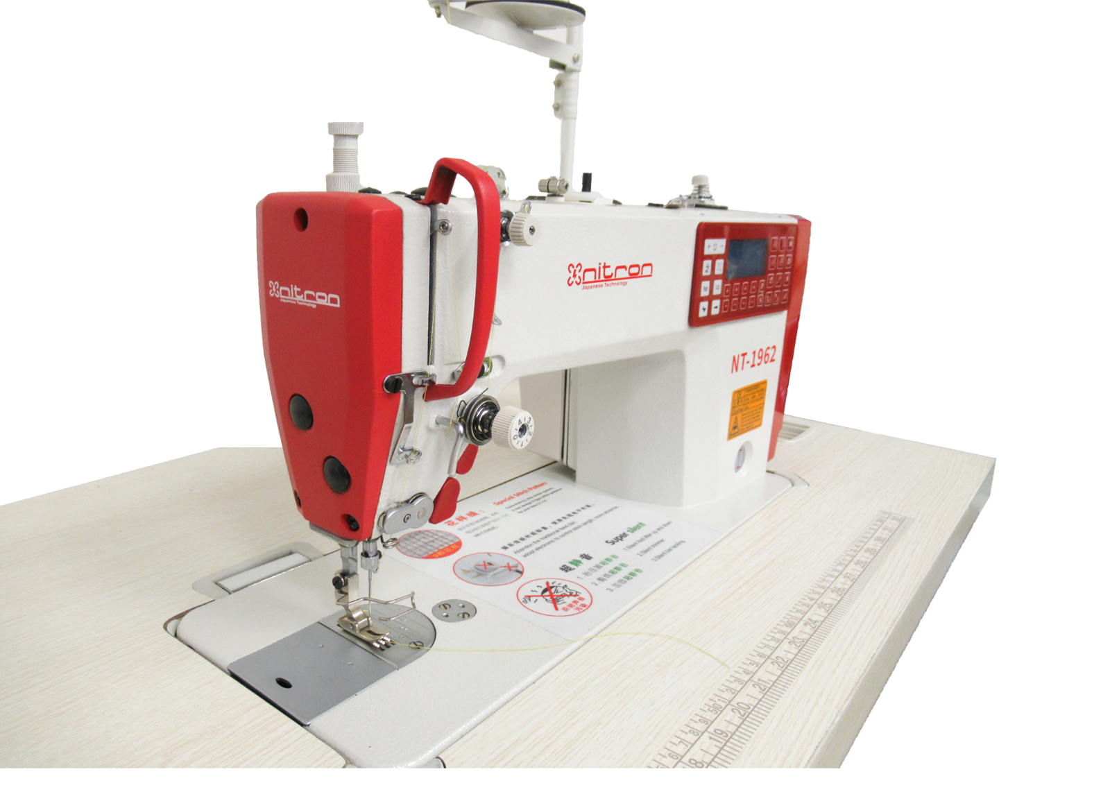NT-1962 COMPUTERIZED HEAVY DUTY SINGLE NEEDLE SEWING MACHINE – ROYALESM